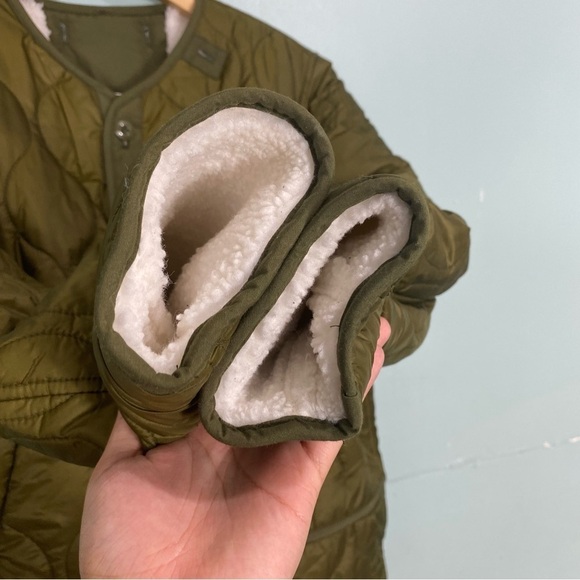 MOTHER Olive Quilted Jacket - Picture 4 of 7